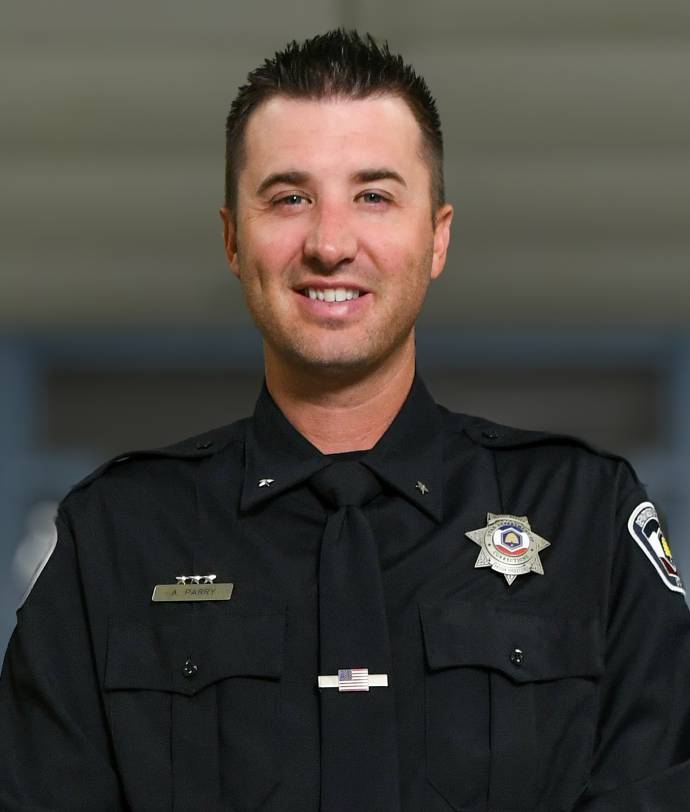 Image of Central Utah Correctional Facility Warden Aaron Parry.