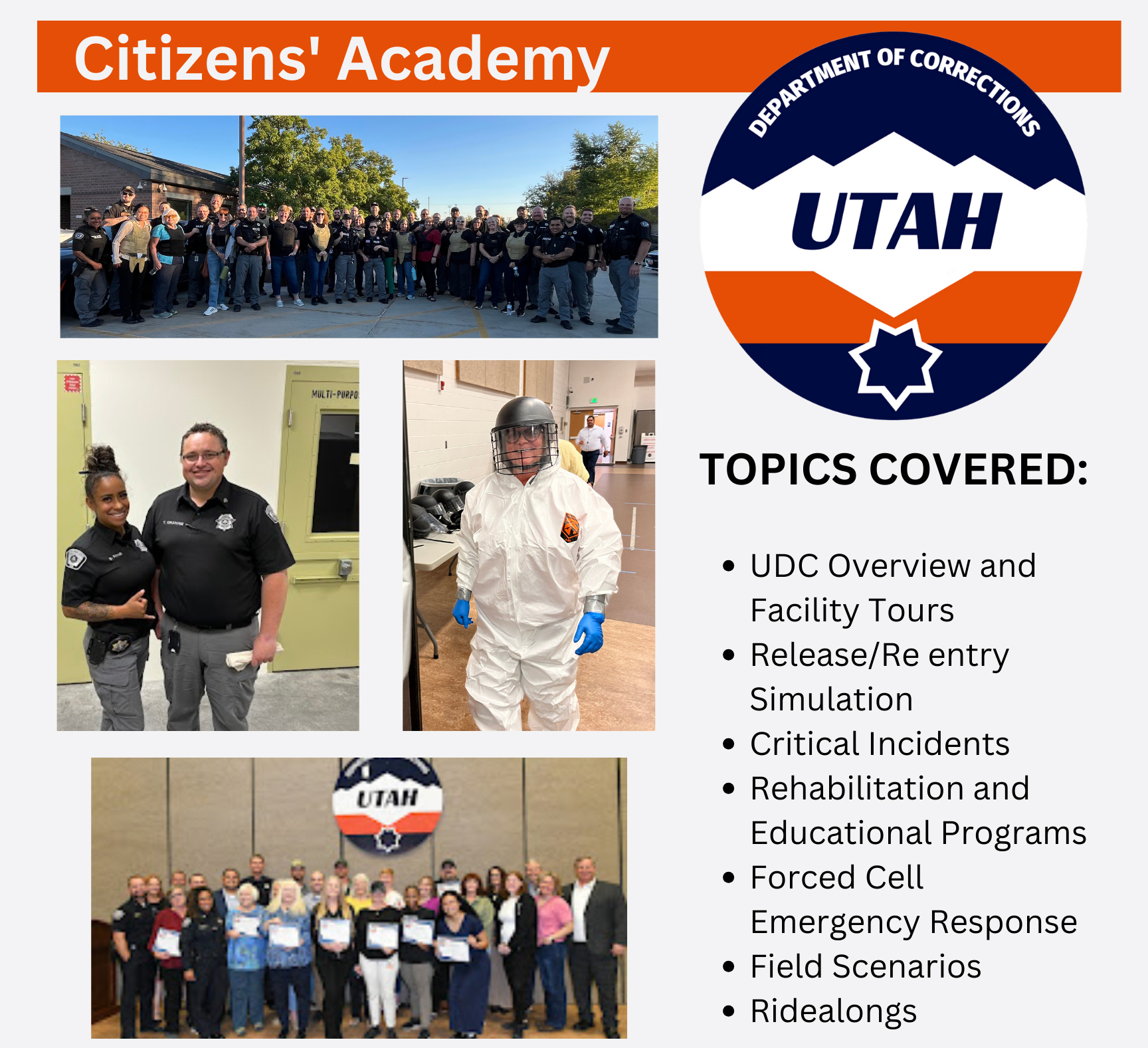 Featured image for “Next UDC Citizens’ Academy Announced”