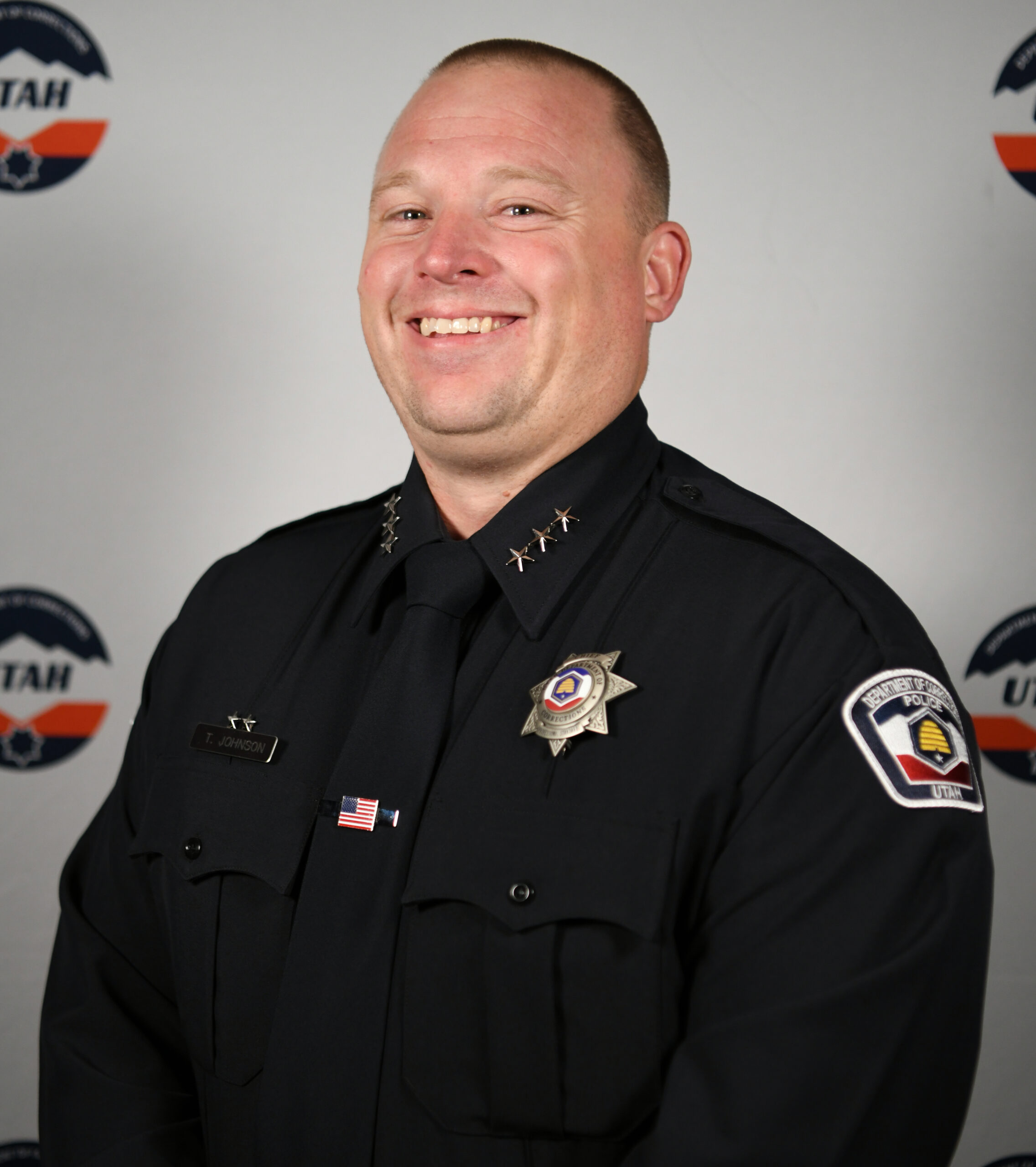 Photo of Tyler Johnson, Chief of the Professional Standards Bureau.